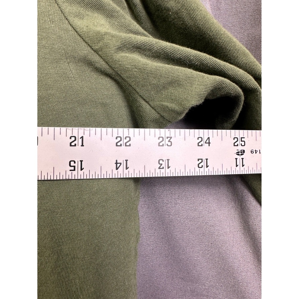 Time and Tru Womens XXL 20 Sea Turtle Green Long Sleeve Relaxed Fit Core Tee NEW - Picture 3 of 9